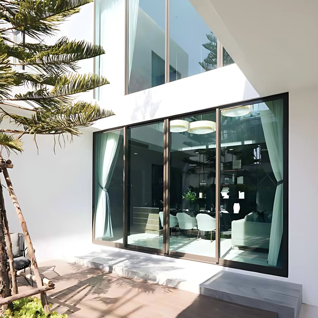 Modern aluminum window