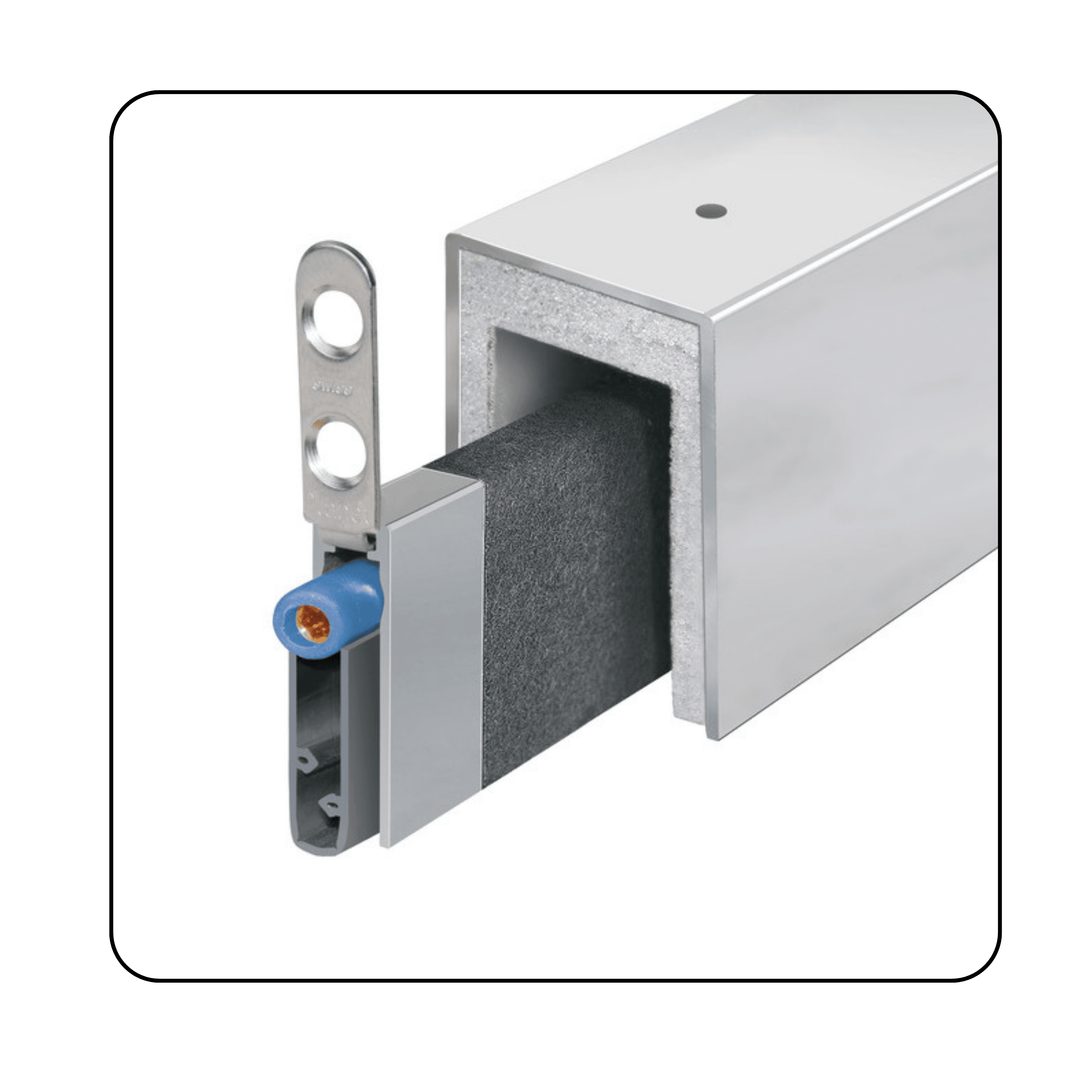 Door drop seals