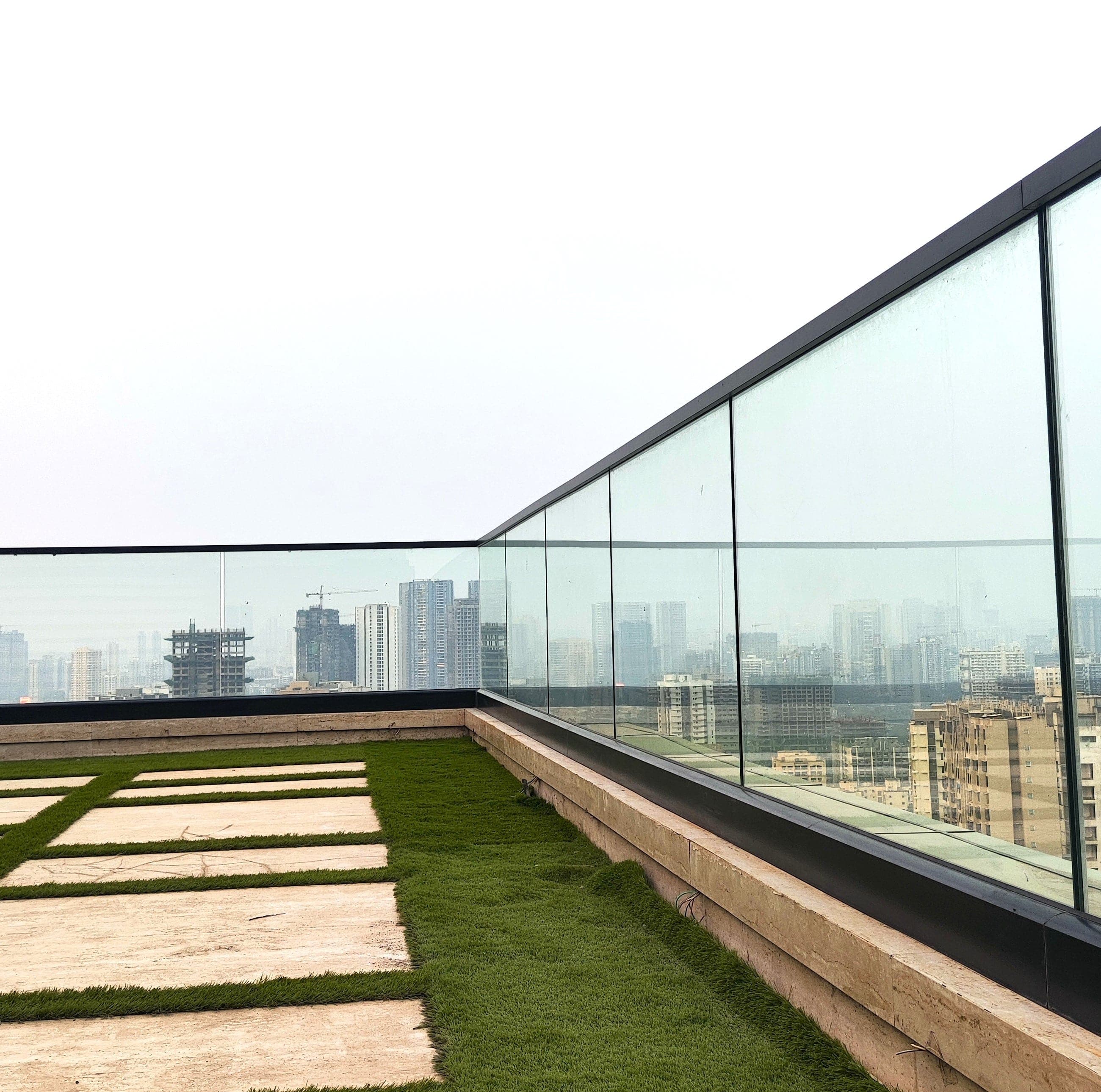 Mumbai Terrace Glass Railing: A Fusion of Elegance and Safety