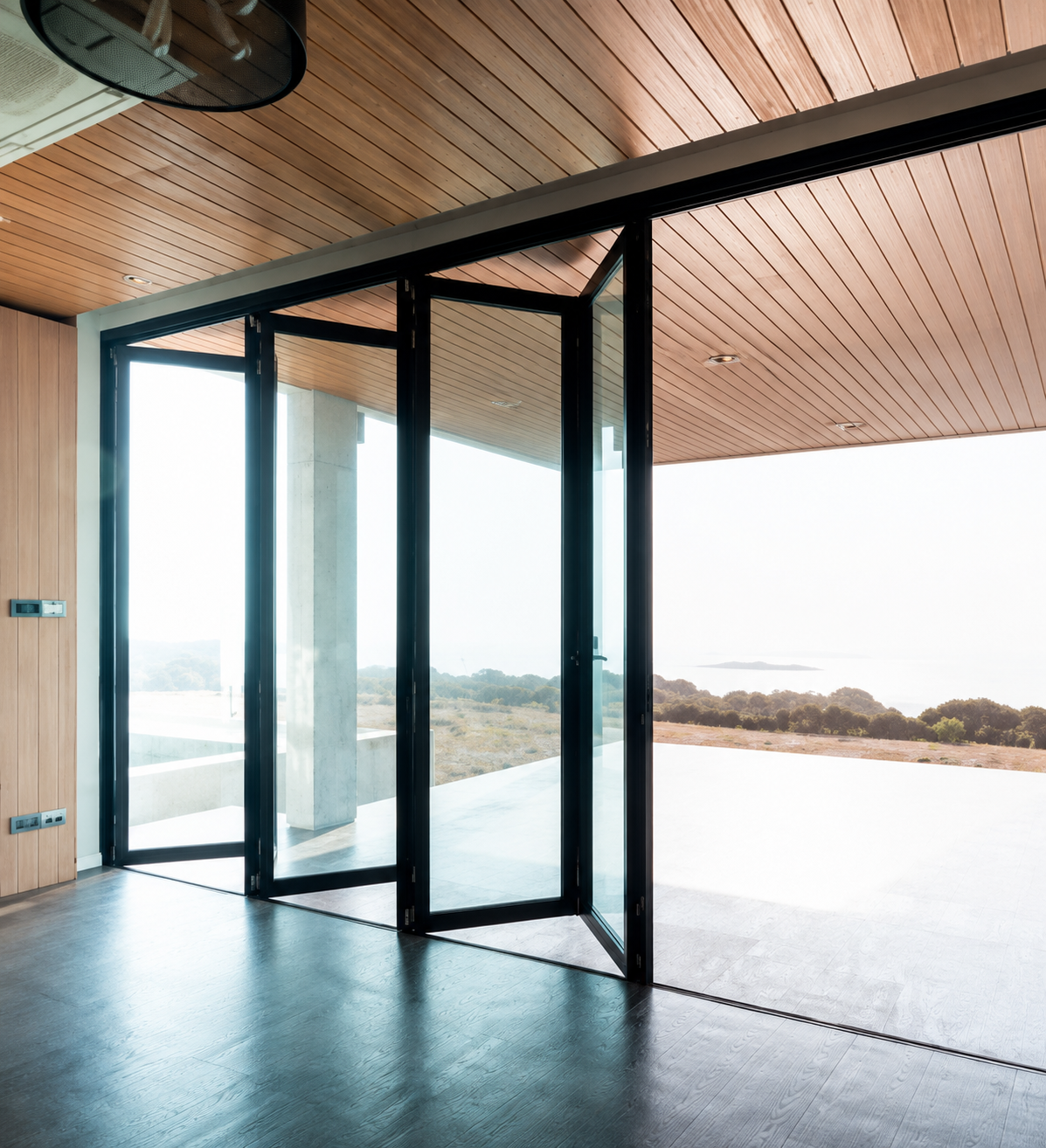 Aluminium Folding (Bi-Fold) Doors, additional view