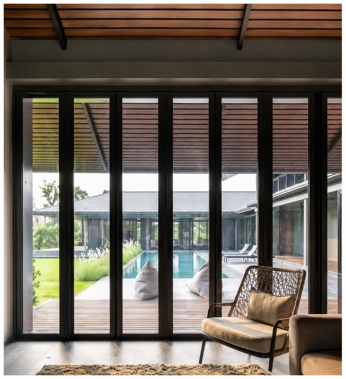 Aluminium Slide & Fold Doors, additional view